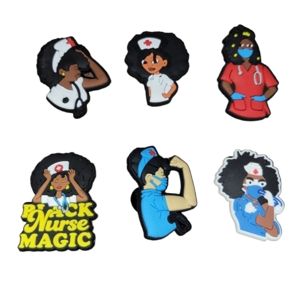 Nurse Croc Charms‎